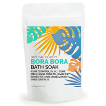 Load image into Gallery viewer, Bora Bora Organic Vegan Bath Soak 8oz.

