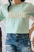 Load image into Gallery viewer, Bride Faux Chenille Graphic PLUS Tee
