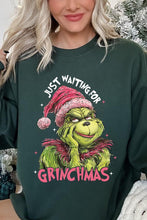 Load image into Gallery viewer, Just Waiting For Grinchmas Fleece Sweatshirts
