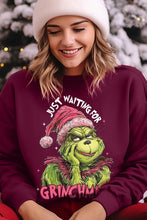 Load image into Gallery viewer, Just Waiting For Grinchmas Fleece Sweatshirts
