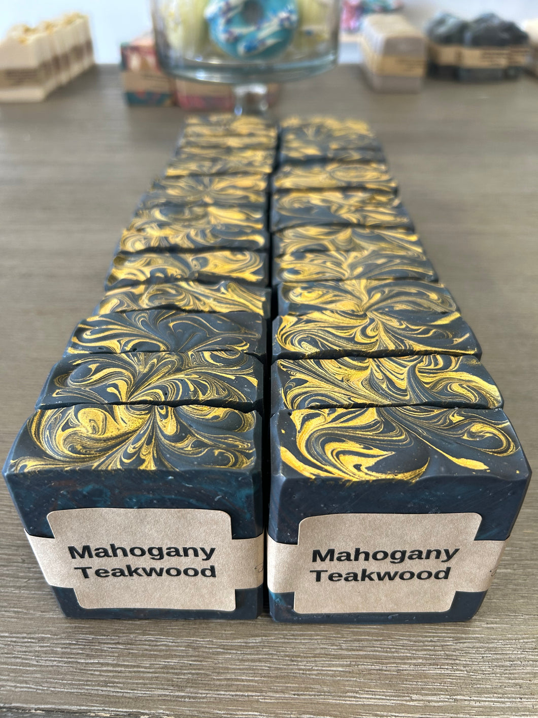 Just Natural Soap Mahogany Teakwood