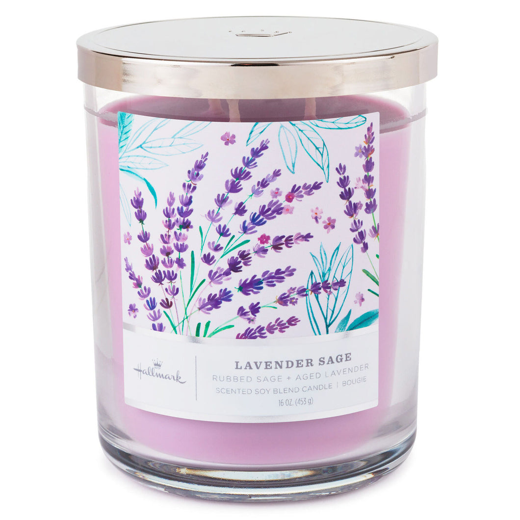 Lavender Sage 3-Wick Jar Candle, 16 oz.
