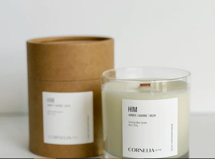 HIM Candle by Cornelia Home Collection