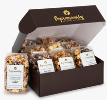Load image into Gallery viewer, Gourmet Popcorn Sampler Gift Box | 10 Flavor Variety Taster
