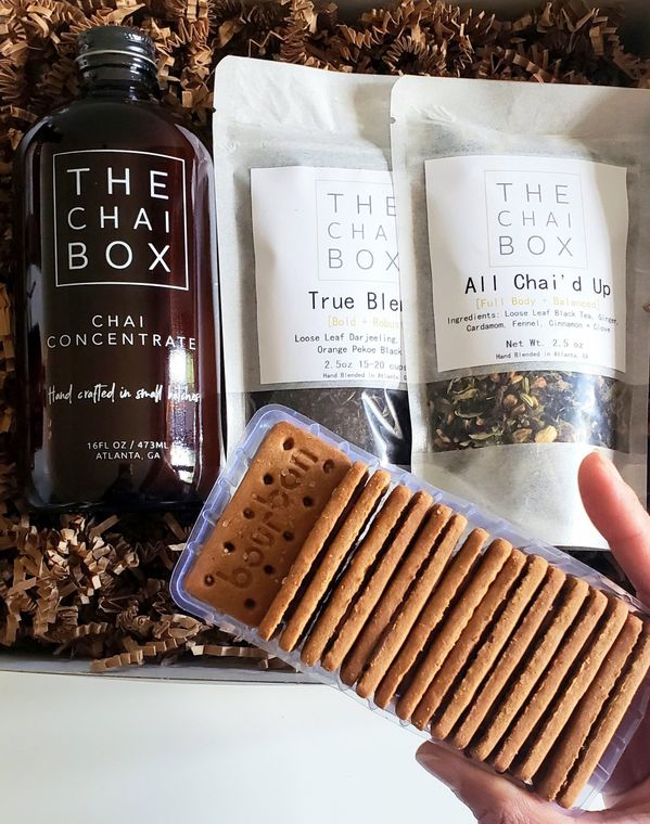 Chai + Biscuits Gift Set
